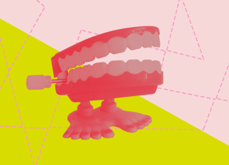 chattering teeth represent our mind's inner voice